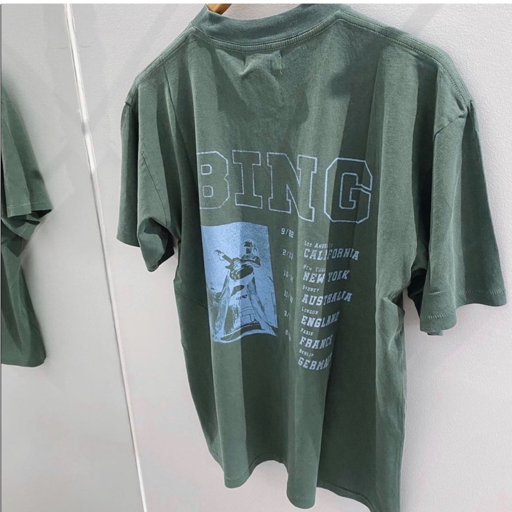 Anine Bing Ashton Bing Live Tee NEW Size Small - Picture 4 of 16